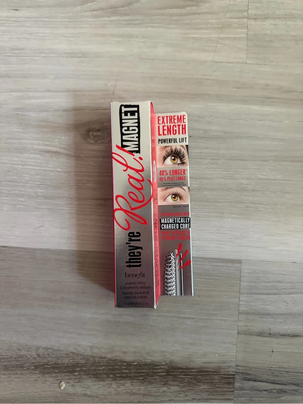 Benefit They're Real! Magnet Mascara — Silver and Pink Packaging